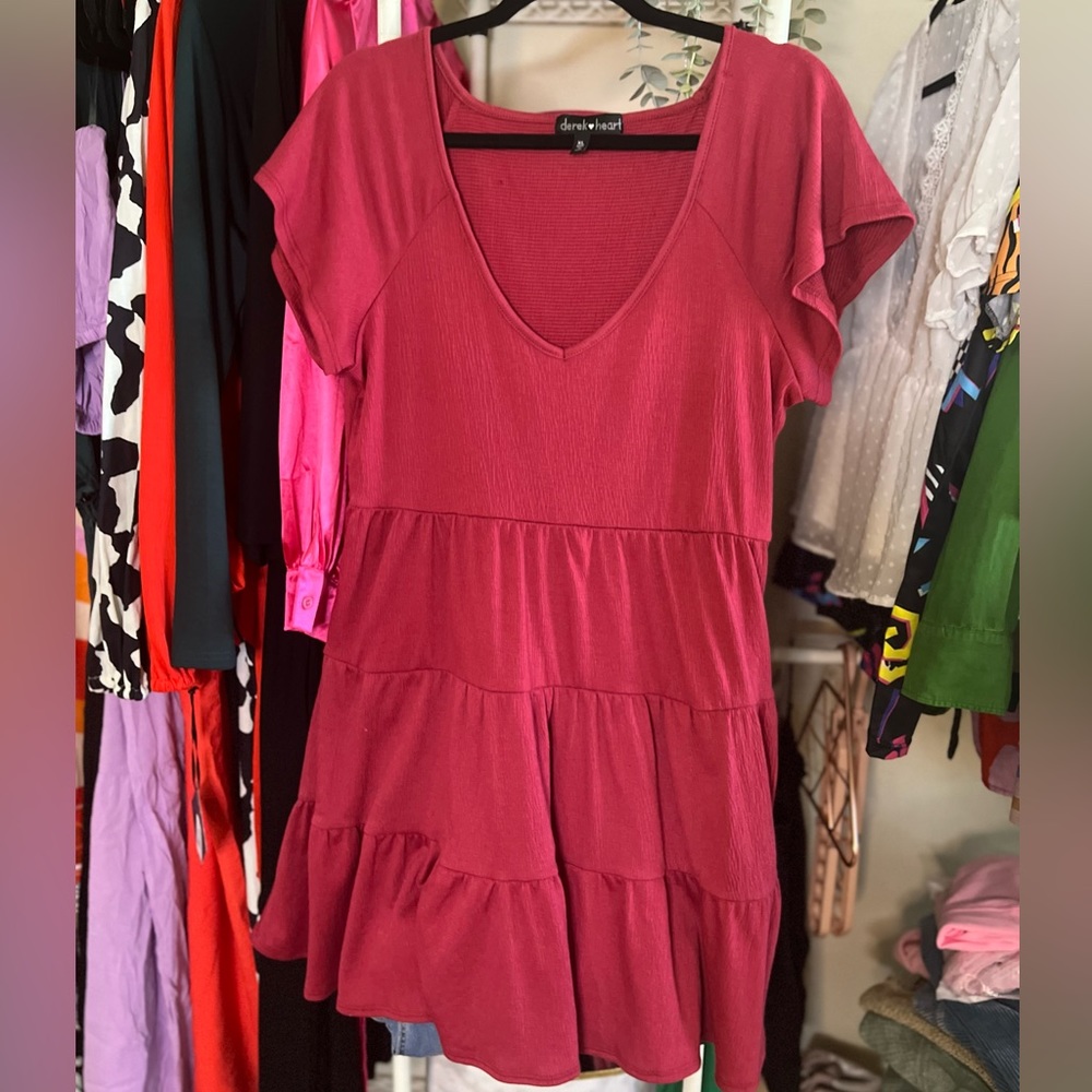 derek heart | Short Sleeve Dress